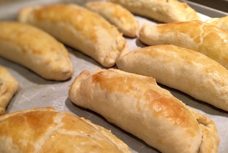 Empanada-rama at Stephanie’s: I wish I could take a picture of this smell!