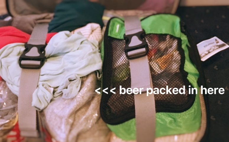 Travel Pro-tip: How to Pack Beer to Fly Home in One Piece